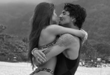 Isabella Arantes e Gabriel Medina afastam rumores de crise com fotos românticas