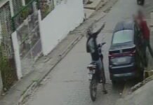 Veja Vídeo – Policial reage a tentativa de assalto e suspeito é baleado no Recife; veja