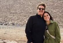 Fábio Porchat e Priscila Castello Branco curtem às pirâmides do Egito: ‘TUNÍSIA!!!’