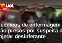 Veja Vídeo – aaTécnicos de enfermagem são presos por suspeita de injetar desinfetante em pacientes