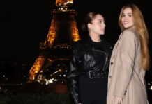 Júlia Ribeiro curte viagem romântica em Paris com esposa Mari: ‘Lugar mágico’