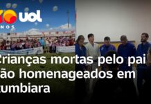 Veja Vídeo – Filhos mortos pelo pai são homenageados em aula de jiu-jitsu e em escola de futebol