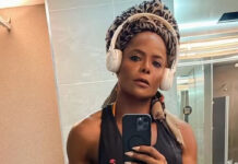 Adriana Bombom se mantem firme após queda de bicicleta em Ipanema: ‘Não parar’