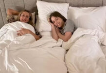 Fabiana Justus dorme na companhia de Ana Paula Siebert após susto na madrugada