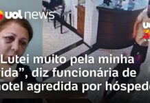 “Estou viva porque lutei muito”, diz recepcionista agredida por homem no PR