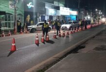 Operação Lei Seca intensifica fiscalização e encaminha oito pessoas à delegacia