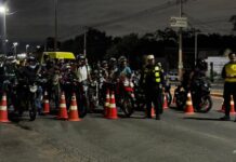 Fiscalização rigorosa da Lei Seca Motos resulta em autuações e apreensão de veículos