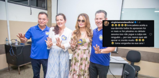 Virginia manda Botelho ‘tomar vergonha na cara’ após críticas a Mauro