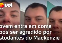 Veja Vídeo – Promotor de festa universitária entra em coma após agressão de alunos do Mackenzie; veja