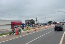 Obras do BRT entram em nova fase com implantação das estações em Várzea GrandeC