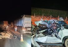 Grave acidente deixa dois mortos na MT-130, em Primavera do Leste