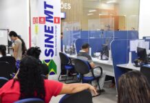 Sine-MT disponibiliza mais de 2,4 mil vagas de emprego nesta semana