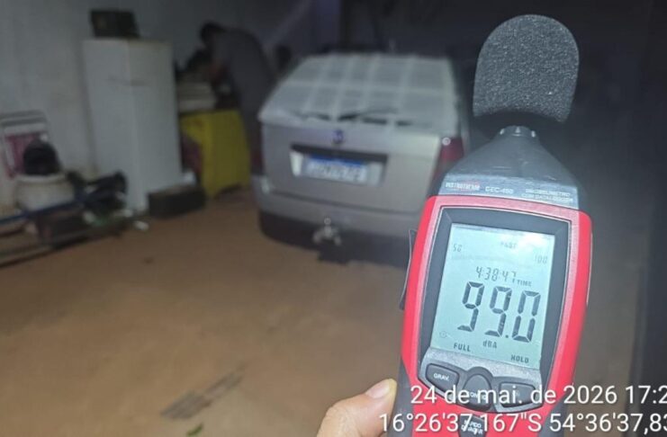 Homem é preso por poluição sonora e tem som apreendido