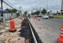 Obras no entorno do Centro Político entram na fase final com início da sinalização