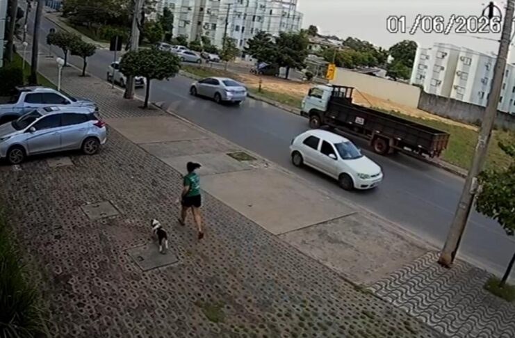 Ladrão de celular é perseguido por helicóptero no CPA