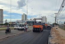 Obras continuam com recuperação do asfalto na Avenida do CPA