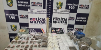Faccionados são presos com quase 3 mil porções de cocaína