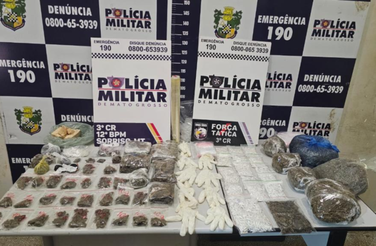 Faccionados são presos com quase 3 mil porções de cocaína