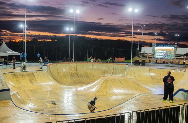 Parque Novo Mato Grosso recebe principal etapa do circuito brasileiro de skate; ingressos gratuitos disponíveis