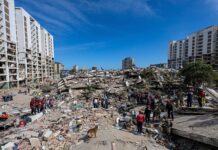 Veja Vídeo – Imagens de drone revelam dimensão da destruição causada por terremotos; veja