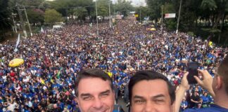 Primeira agenda de Flávio Bolsonaro na capital será na Marcha para Jesus; veja data