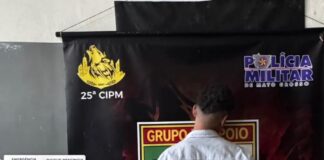 Homem persegue a ex no trabalho e acaba preso em VG