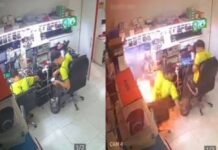 Veja Vídeo – Bateria de celular explode durante conserto em assistência técnica; veja