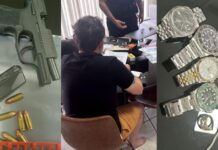 Operação apreende 4 Rolex e arma na casa de suplente de deputado