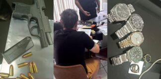 Operação apreende 4 Rolex e arma na casa de suplente de deputado