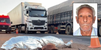 Pedestre morto em VG é identificado e tinha 88 anos