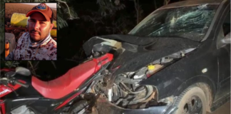 Motorista de Astra bate na traseira de moto e mata condutor arrastado por 100 metros