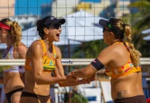 Carol e Rebecca estão na final do Circuito Mundial de vôlei de praia