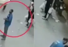 Veja Vídeo – Homem salva criança de 4 anos durante queda de prédio no Egito; veja